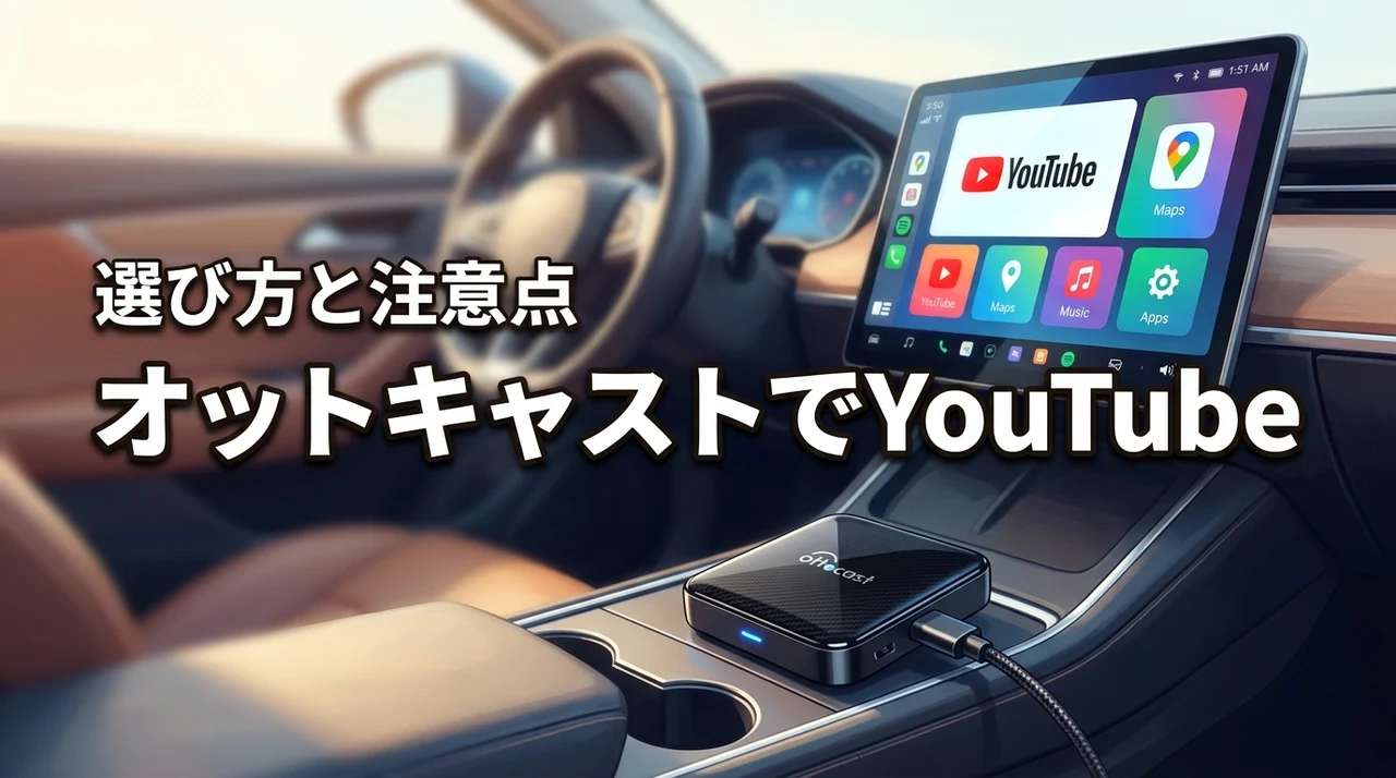 オットキャストでYouTubeは見れる？失敗しない選び方と注意点を詳しく解説