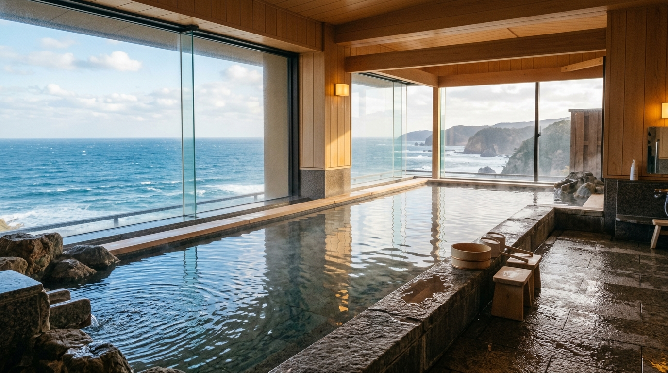ホテル観洋 東館 南館 違い 館内2つの温泉大浴場の特徴と口コミ・評判の違い