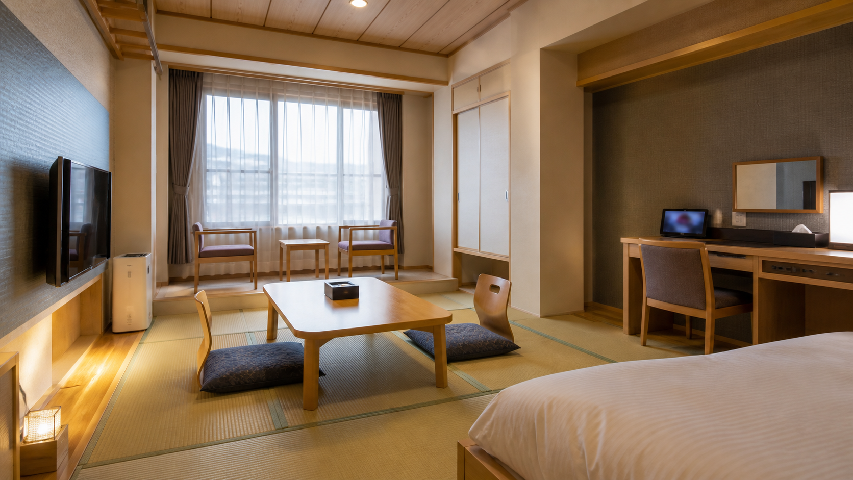 石和健康ランド 本館 新館 違い 本館と新館の客室タイプと室内設備の違い