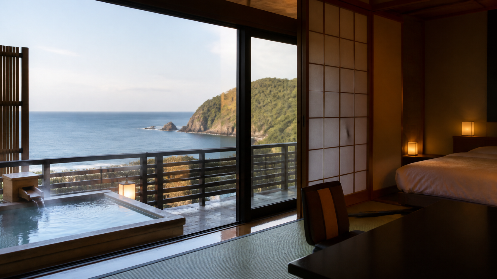 龍宮殿本館別館違い 温泉の数と贅沢な使い分けにおける仕組みの違い