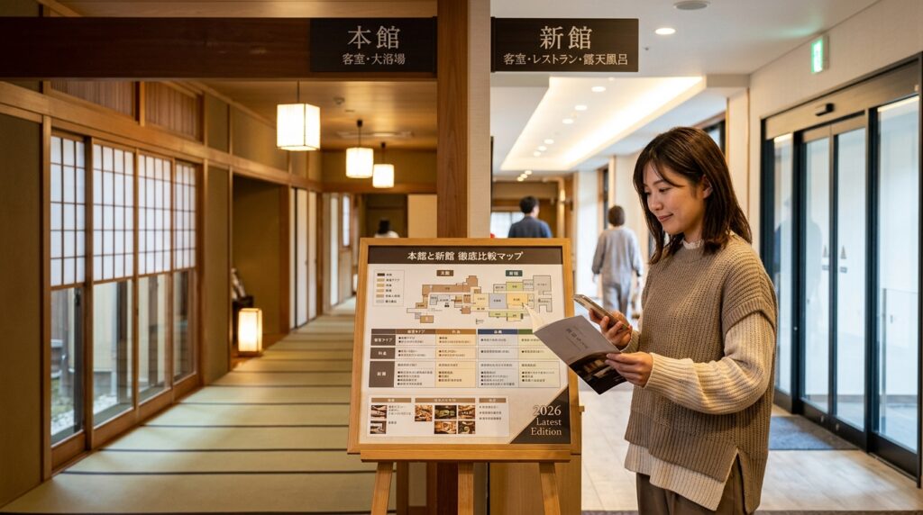 ますやの本館と新館の違いは？どっちに泊まるべきか特徴や料金を比較