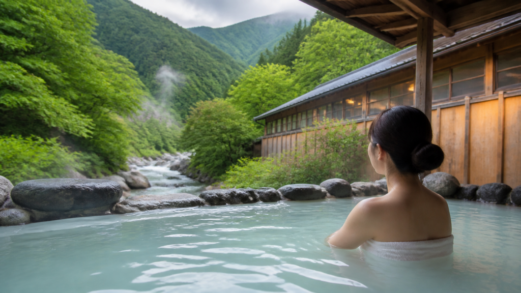 松川温泉峡雲荘 本館 別館違い