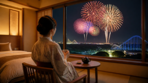長島温泉 「花火大競演」 ホテル