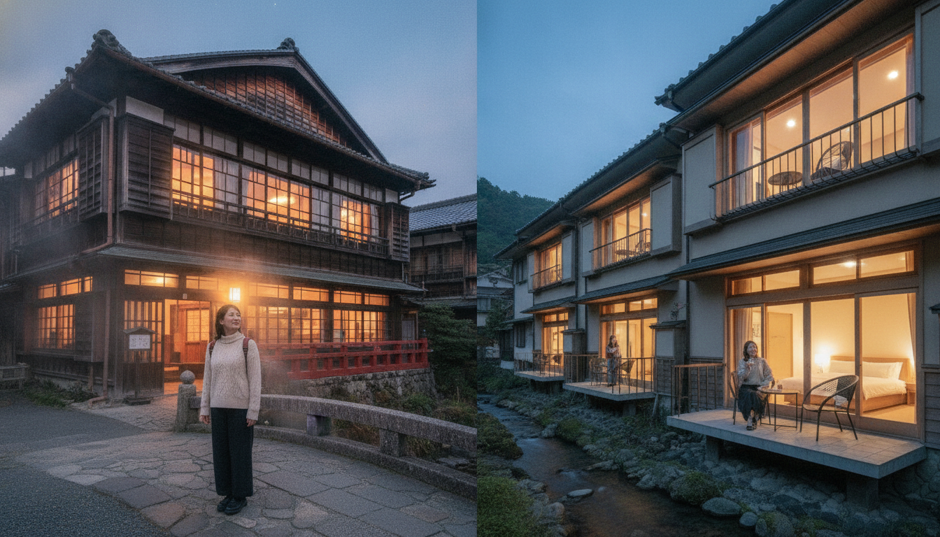 積善館本館 壱番館違い