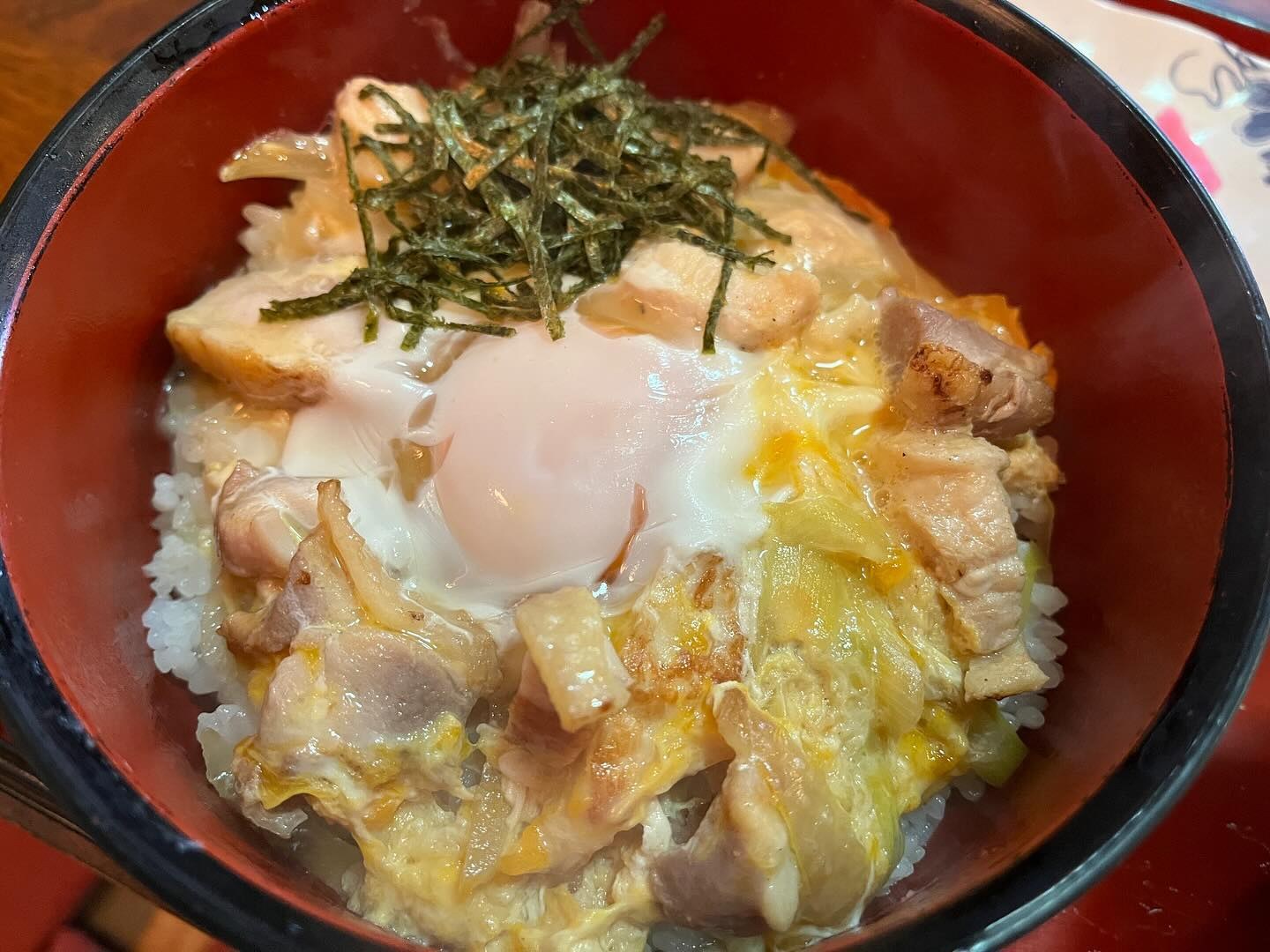比内地鶏の親子丼