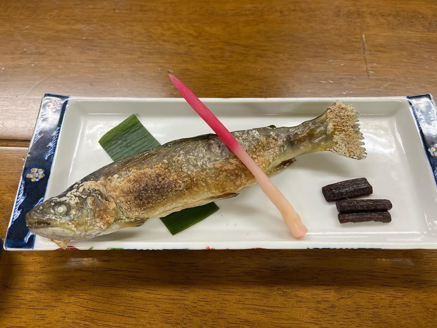 岩魚の塩焼き